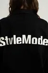 9-15 Yaş Stevle Mode Kız Çocuk Takım-Siyah