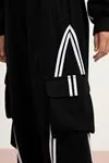 9-15 Yaş Uniwear Luna Kız Çocuk Takım-Siyah
