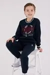 4-15 Yaş Lisanslı Us Polo Assn Erkek Çocuk Takım-Lacivert