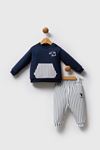 6-36 Ay Lisanslı Us Polo Assn Erkek Bebek Takım-Lacivert