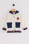 6-36 Ay Lisanslı Us Polo Assn Erkek Bebek Mont-Ekru