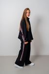 9-15 Yaş Design Limitless Line Kız Çocuk Takım-Siyah
