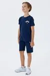 4-15 Yaş Lisanslı Us Polo Assn Erkek Çocuk Takım-Lacivert