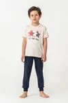 4-15 Yaş Lisanslı Us Polo Assn Erkek Çocuk Takım-Latte