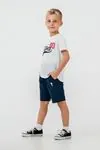 4-15 Yaş Lisanslı Us Polo Assn Erkek Çocuk Takım-Ekru