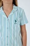 4-15 Yaş Lisanslı Us Polo Assn Kız Çocuk Takım-Su Yeşili