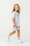 4-15 Yaş Lisanslı Us Polo Assn Kız Çocuk Takım-Lila