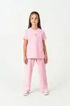 4-15 Yaş Lisanslı Us Polo Assn Kız Çocuk Takım-Pembe