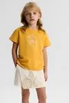 4-8 Yaş Daisy Belle Kız Çocuk Takım-Sarı