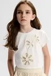 8-14 Yaş Little Luxe Kız Çocuk 3'Lü Takım-Latte