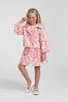 5-9 Yaş Colorce Love Kız Çocuk 3'Lü Takım-Pembe