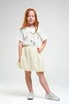 4-8 Yaş Daisy Lovelye Kız Çocuk Takım-Sarı