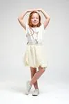 4-8 Yaş Daisy Lovelye Kız Çocuk Takım-Sarı