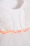 2-5 Yaş Bella Mini Kız Çocuk Elbise-Somon