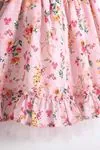2-5 Yaş Cute Dress Kız Çocuk Elbise-Pembe