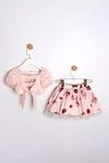 2-5 Yaş Kitty Rose Kız Çocuk Takım-Pembe