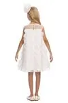 3-7 Yaş Guetase Drees Kız Çocuk Elbise-Ekru