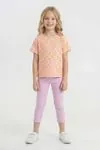 6-9 Yaş New Daisy Relaxe  Kız Çocuk Takım-Lila