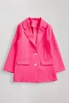 9-14 Yaş Magnolia Kız Çocuk Blazer Ceket-Fuşya