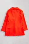 9-14 Yaş Magnolia Kız Çocuk Blazer Ceket-Oranj
