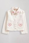 5-14 Yaş Love Story Kız Çocuk Ceket-Latte