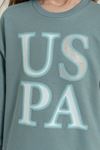 4-14 Yaş Lisanslı Us Polo Assn Kız Çocuk Takım-Yeşil