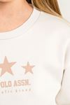 4-14 Yaş Lisanslı Us Polo Assn Kız Çocuk Takım-Latte