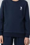 4-14 Yaş Lisanslı Us Polo Assn Erkek Çocuk Takım-Lacivert