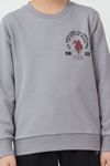 4-14 Yaş Lisanslı Us Polo Assn Erkek Çocuk Takım-Uzay Grisi