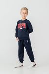 4-14 Yaş Lisanslı Us Polo Assn Erkek Çocuk Takım-Lacivert