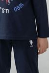 4-14 Yaş Lisanslı Us Polo Assn Erkek Çocuk Takım-Lacivert