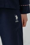 4-14 Yaş Lisanslı Us Polo Assn Erkek Çocuk Takım-Lacivert