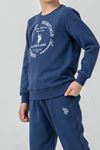 4-14 Yaş Lisanslı Us Polo Assn Erkek Çocuk Takım-İndigo
