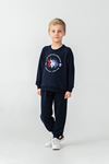 4-14 Yaş Lisanslı Us Polo Assn Erkek Çocuk Takım-Lacivert