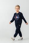 4-14 Yaş Lisanslı Us Polo Assn Erkek Çocuk Takım-Lacivert