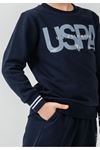 4-14 Yaş Lisanslı Us Polo Assn Erkek Çocuk Takım-Lacivert