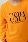 4-14 Yaş Lisanslı Us Polo Assn Erkek Çocuk Takım-Oranj