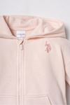 6-36 Ay Lisanslı Us Polo Assn Kız Bebek Takım-Pudra