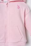 6-36 Ay Lisanslı Us Polo Assn Kız Bebek Takım-Şeker Pembe