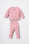 6-36 Ay Lisanslı Us Polo Assn Kız Bebek Takım-Pembe
