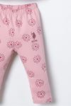 6-36 Ay Lisanslı Us Polo Assn Kız Bebek Takım-Pembe