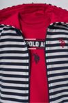 6-36 Ay Lisanslı Us Polo Assn Erkek Bebek 3'Lü Takım-Lacivert