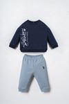 6-36 Ay Lisanslı Us Polo Assn Erkek Bebek Takım-Lacivert