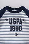 6-36 Ay Lisanslı Us Polo Assn Erkek Bebek Takım-Lacivert