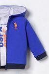 6-36 Ay Lisanslı Us Polo Assn Erkek Bebek 3'Lü Takım-Saks