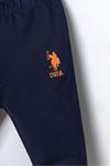 6-36 Ay Lisanslı Us Polo Assn Erkek Bebek 3'Lü Takım-Saks