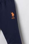 6-36 Ay Lisanslı Us Polo Assn Erkek Bebek Takım-Uzay Grisi
