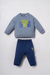 6-36 Ay Lisanslı Us Polo Assn Erkek Bebek Takım-İndigo
