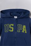 3-18 Ay Lisanslı Us Polo Assn Erkek Bebek Tulum-İndigo