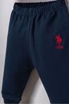 6-36 Ay Lisanslı Us Polo Assn Erkek Bebek 3'Lü Takım-Kırmızı